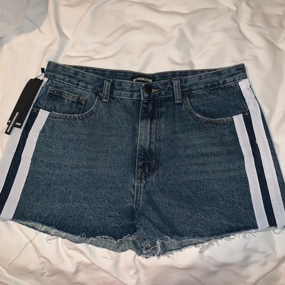 Nasty Gal Jean Shorts Size 6 NWT